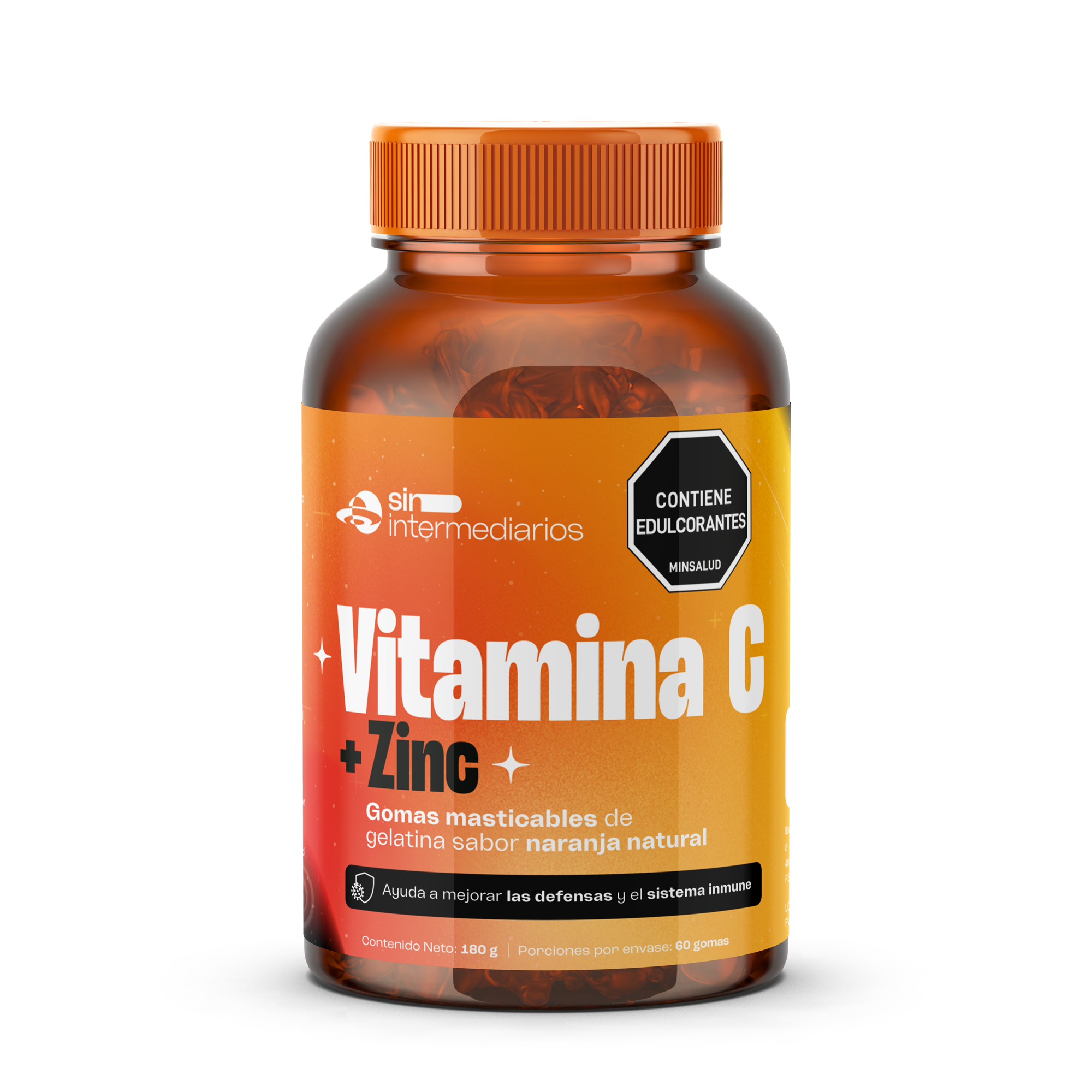 Gomas con Vitamina C + Zinc